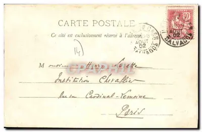 Trouville-sur-Mer — Quai Tostain — Coleção Simon — Verso