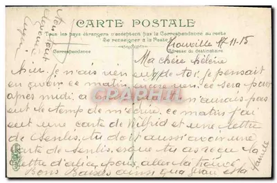 Trouville - A Rue de Paris — editor V.A.C. n° 1690 — Verso
