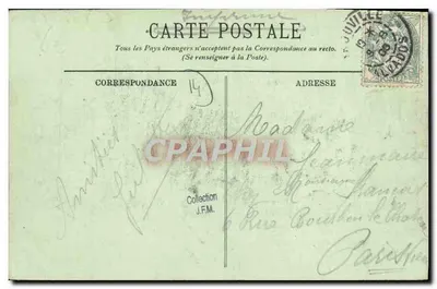 Trouville — La Rue de Paris — LL. n°30 — Achterkant