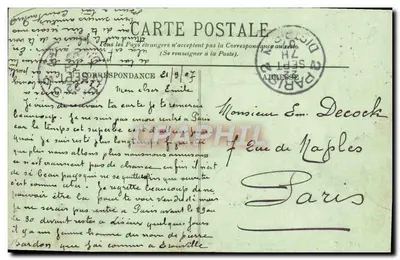 Trouville — A Rue Victor-Hugo — LL. — Verso