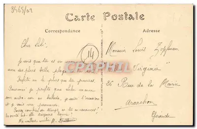 Trouville-sur-Mer — Vista geral das Villas — JND Phot. — Verso
