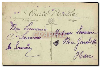 Trouville — A Casa Normanda — LL — Verso
