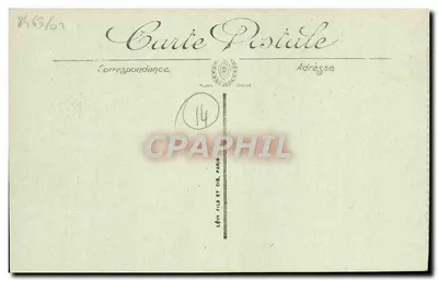 Trouville — Wille na plaży — LL. — Rewers
