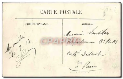 Trouville — Las Villas y la Playa — LL. — Reverso