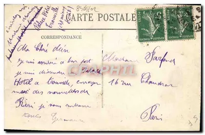 Trouville — Vista geral — LL. n°175 — Verso