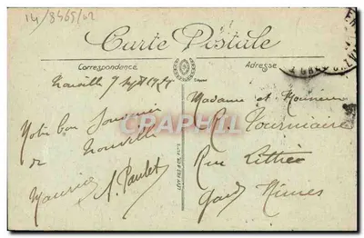 Trouville — Algemene uitzicht — anoniem uitgever, nr. 189 — Achterkant
