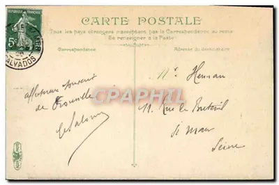 Trouville - La barca alla marea alta — editore L.N. & Cie, n°26 — Verso