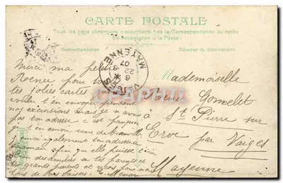 Trouville - Przyboj w czasie niskiej mory - CPAPHIL n°15 — Rewers