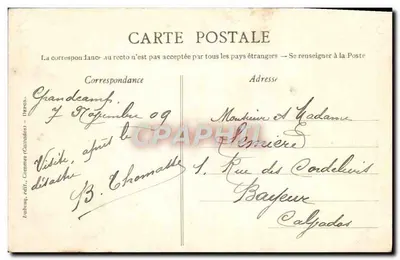 Grandcamp-les-Bains — Le Départ — A+D, n°11 — Achterkant