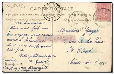 Honfleur — Les Bassins — La C.P.A. n°2068 — Achterkant