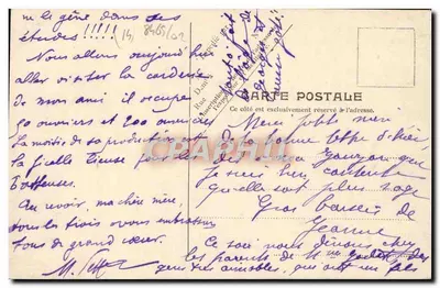 Honfleur — Krużganek Côte de Grâce — V.P. Paris, nr 4 — Rewers