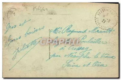 Honfleur. Nossa Senhora da Graça - O Calvário — editor C. (nº 31) — Verso