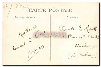 Honfleur — Katedra Najświętszej Maryi Panny Bożej Wzniecenia — Wydawca: Le Havre, nr 31 — Rewers