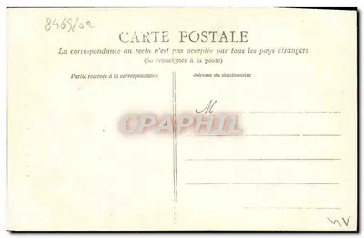 Honfleur — Kaplica NMP Bożego Miłosierdzia — Collection AD — Rewers