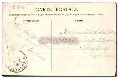 Honfleur — Kostel Najświętszej Maryi Panny Bożej Wzmacniającej — Collection AD — Rewers