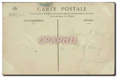 Honfleur — Katedra Najświętszej Maryi Panny łaski — kolekcje ND Phot — Rewers