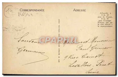 HONFLEUR - Kaplica Najświętszej Maryi Panny łaski - LL — Rewers
