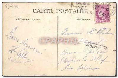 Honfleur — La Néutenance et la Côte Vaual — G. F. La Houvre — Verso