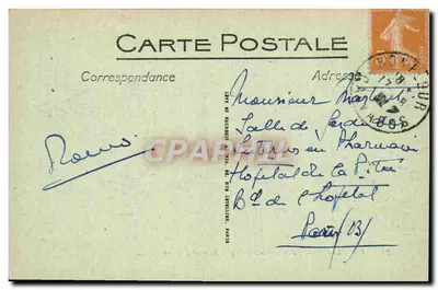 Honfleur — A Lieutenance e o cais Sainte-Catherine — LL. — N°21 — Verso