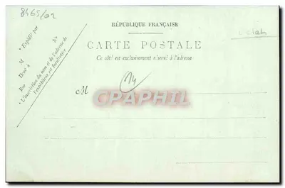 Honfleur — Katedra, Halterine i Rynek — LL. n°26 — Rewers