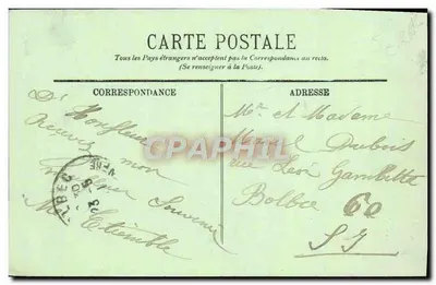 Honfleur — Muzeum Starego Honfleur — I.L. — Rewers