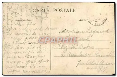 Honfleur — Le Musée (Ancienne Église Saint-Étienne) — Éditeur FOURNEAU EGONO — Verso