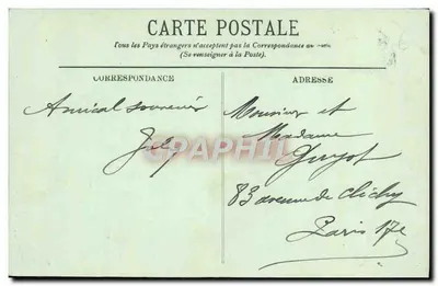 Honfleur — Portal Świętego Leonarda — LL. nr 74 — Rewers
