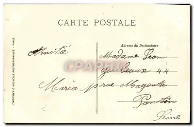 Około Honfleur — La Côte de Grâce — LL. — Rewers