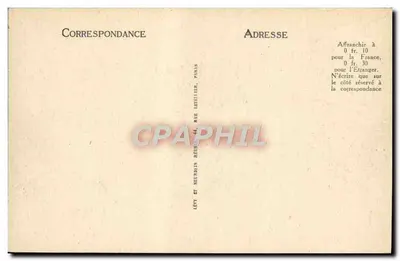 Honfleur — Ogólny widok z Mont-Joli — LL, nr 125 — Rewers