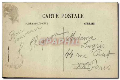 Honfleur — Ogólny widok z wybrzeża Grâce — LL — nr 119 — Rewers