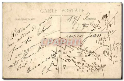 Pamiątka koronacji Najświętszej Maryi Panny Grace — Honfleur, czerwiec 1913 — przez Swoją Wysokość Biskupa Fuzeta, Arcybiskupa Rouen — Rewers