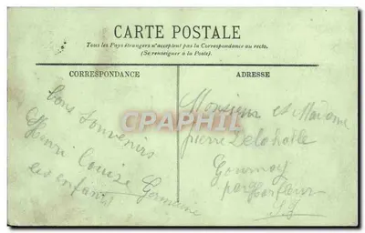Honfleur — Wieża kościoła św. Katarzyny — LL. Wydawca LL. — Rewers
