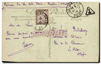 Honfleur — Wieża Świętej Katarzyny — Wydawca Colat Nier, n°53 — Rewers