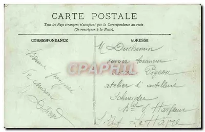 Honfleur — Wieża kościoła Świętej Katarzyny — LL — Rewers