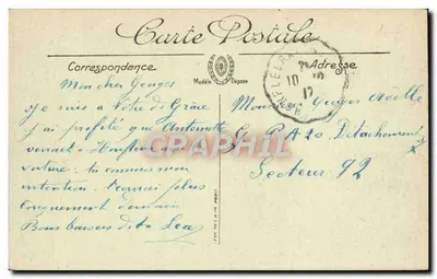 Honfleur — Campanario de Santa Catalina — LL, n°53 — Reverso