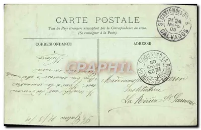 Honfleur — Torre da Santa Catarina — LL. n°53 — Verso