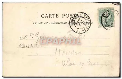 Honfleur — Katedra św. Katarzyny — Stara pocztówka Paryż, nr 2651 — Rewers