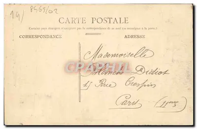 Honfleur — Katedra św. Etienne — Wydawca nieznany — Rewers