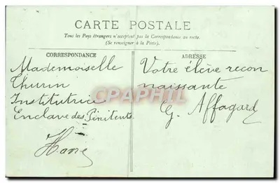 HONFLEUR — Hotel Saint-Siméon — LL. — Verso