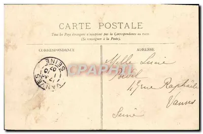 Honfleur — La Lieutenante i port — LL. — Rewers
