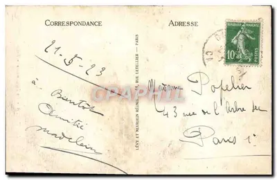Honfleur — La Lieutenante — LL nr 48 — Rewers