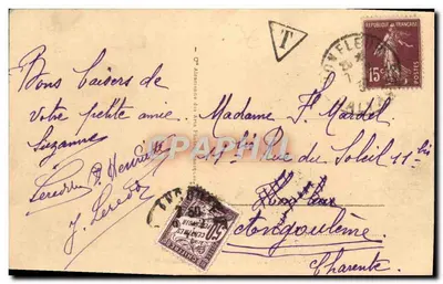 Honfleur - Mont Joli - Côte de Grâce — wydawca anonimowy, n° 48 — Rewers