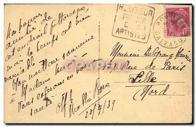 Honfleur — El Puerto y la Côte de Grâce a marea alta — n°71 — Reverso