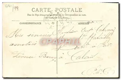 Honfleur — Le Boulevard Carnot — LL — Rewers