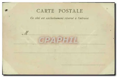 Honfleur — Stare domy na Quai de la Quarantaine — ND Pbot — Rewers