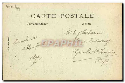 Honfleur — Ogólny widok — LL — Rewers