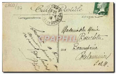 Honfleur — Ogólny widok — LL. — Wydawca LL, nr 35 — Rewers