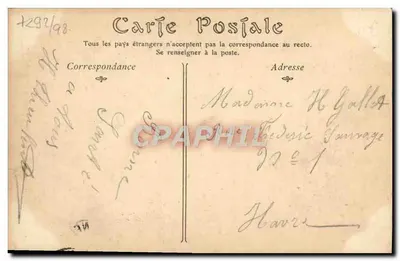 Honfleur — Katedra Najświętszej Maryi Panny łaski — ND Phot — Rewers