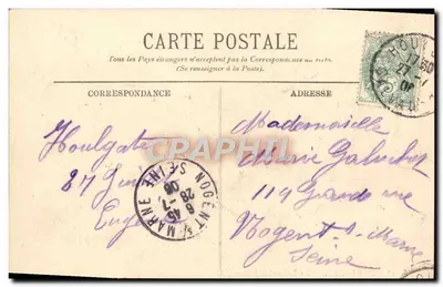 Houlgate — Wille i Morze — LL. n°38 — Rewers
