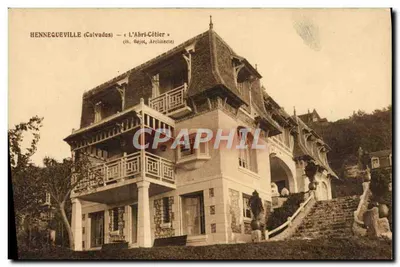 Hennequeville (Calvades) — « L'Abri-Côtier » — (H. Béjoi, Arquiteto)